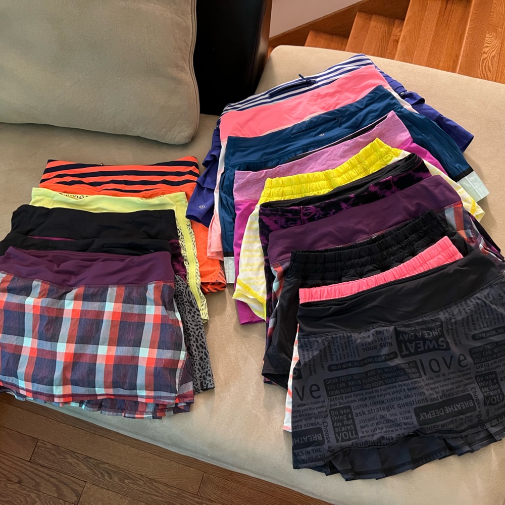 Moving sale! Lululemon skirts